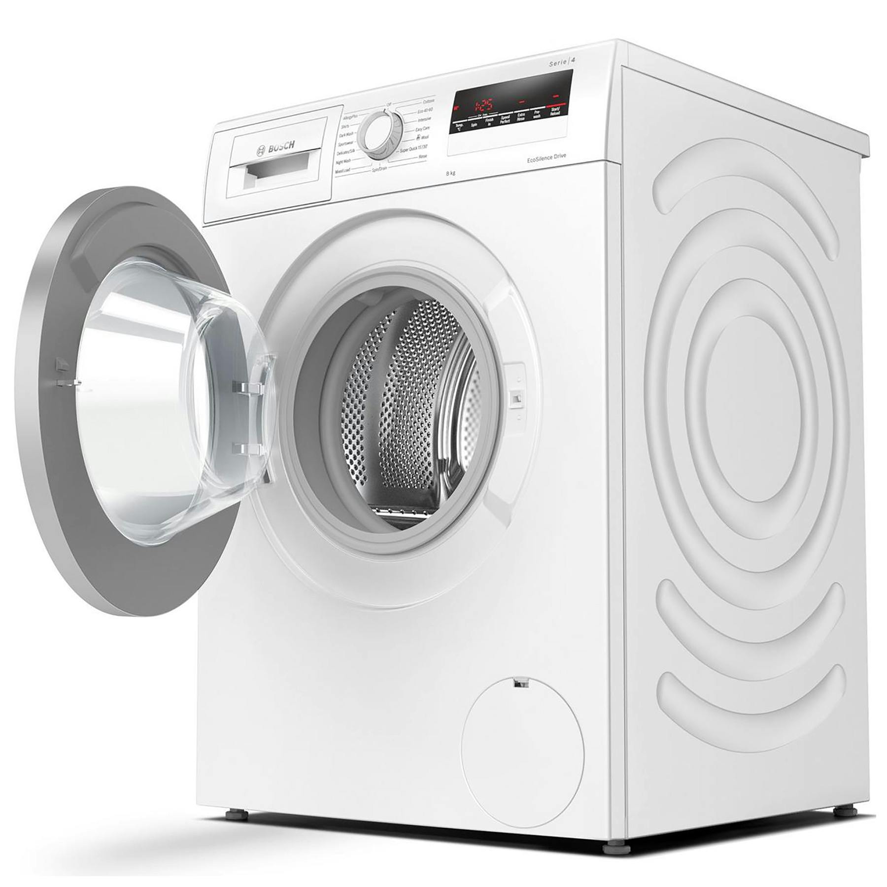 Bosch WAN28281GB Series 4 Washing Machine in White 1400rpm 8Kg C Rated