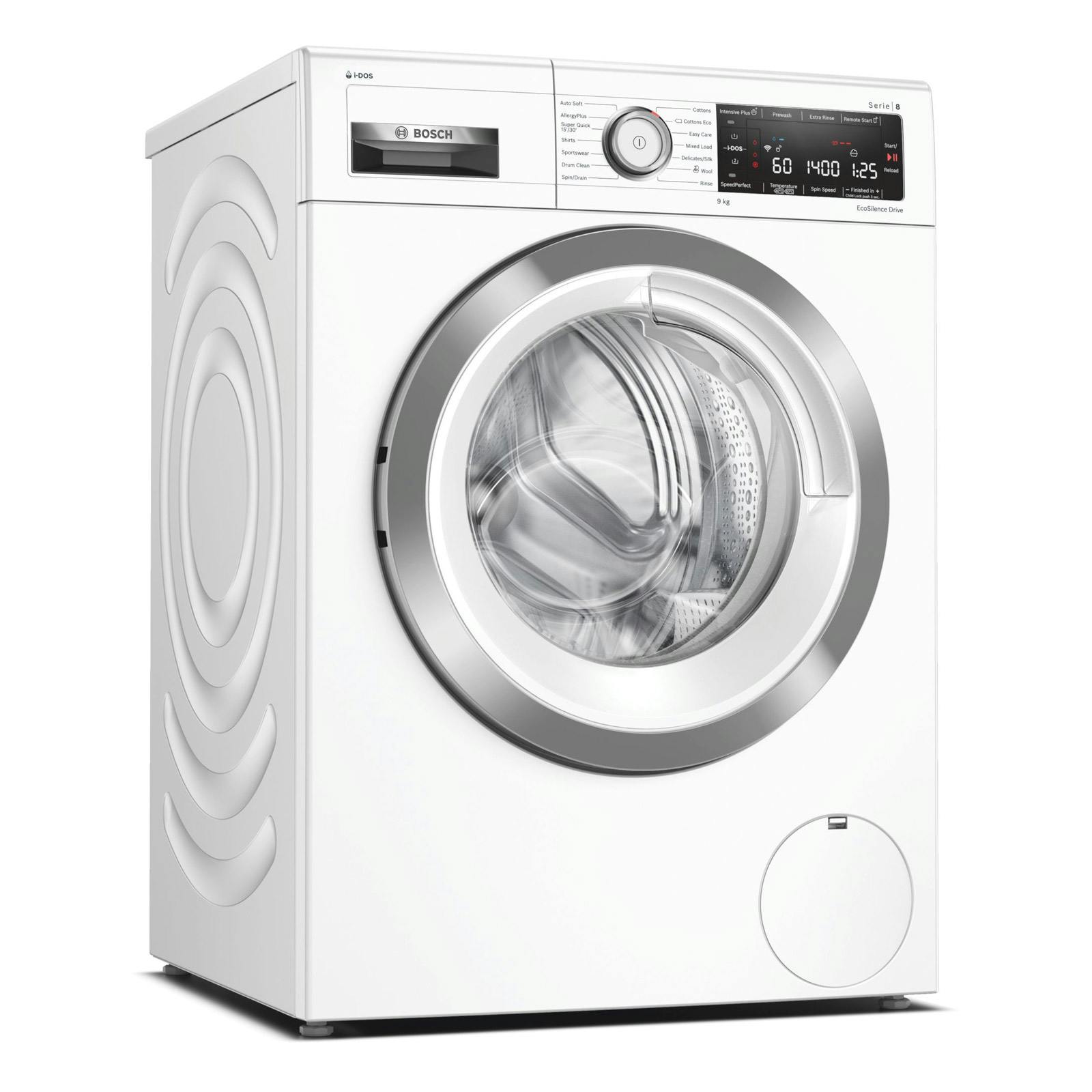 Bosch Wav28kh9gb Serie 8 Washing Machine In White 1400rpm