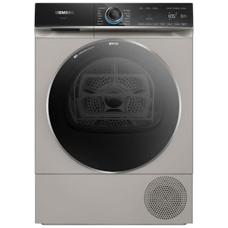 Siemens WQ46B2CXGB iQ700 9kg Heat Pump Dryer in Silver A+++ Rated