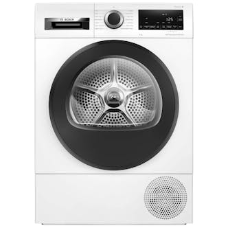 Bosch WQB246C9GB Series 8 9kg Heat Pump Condenser Dryer White A+++ Rated