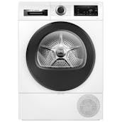 Bosch WQG233D8GB Series 6 8kg Heat Pump Dryer in White A+++ Rated