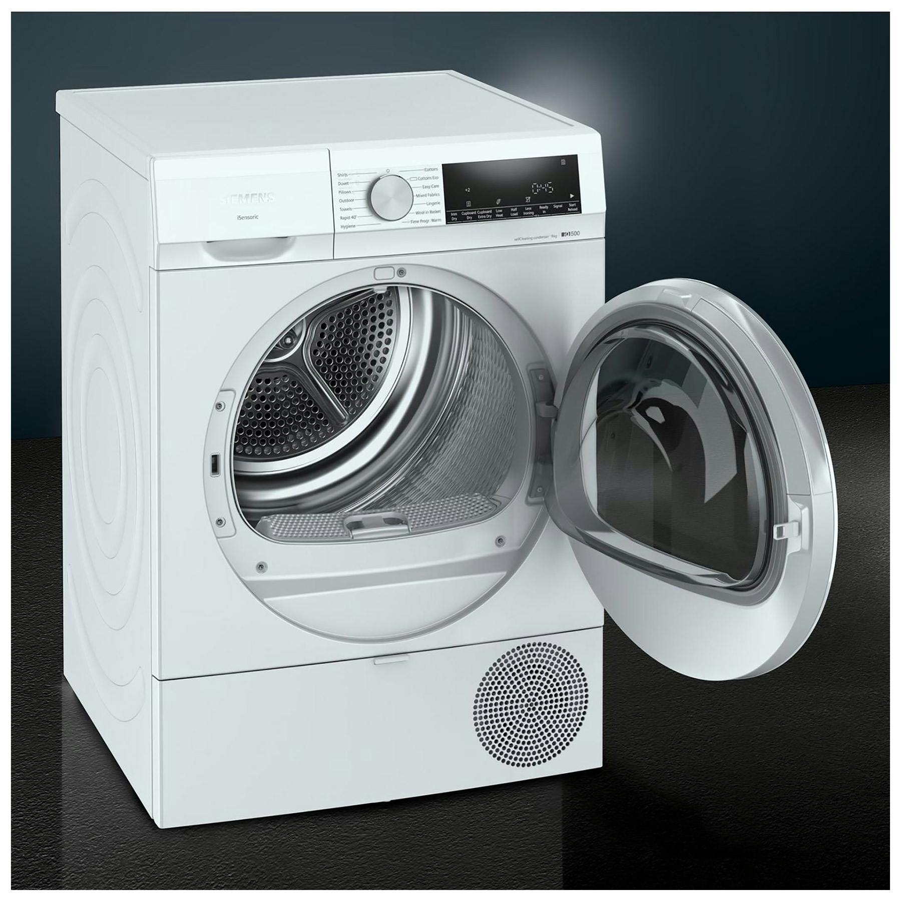 Bosch WQG24509GB Series 6 9kg Heat Pump Condenser Dryer In White A++