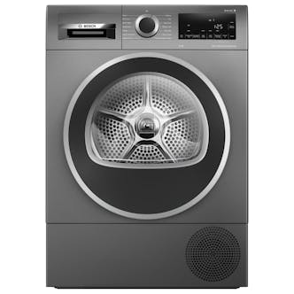 Bosch WQG245R1GB Series 6 9kg Heat Pump Dryer in Cast Iron Grey A+++ Rat