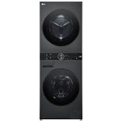 LG WT1210BBTN1 Washer Dryer in Black Steel 1400rpm 12kg/8kg E Rated