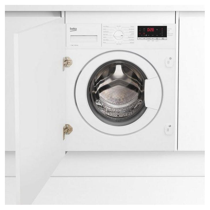 Beko WTIK74151F Integrated Washing Machine, 1400rpm 7kg A+++ Rated