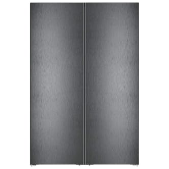 Liebherr XRFBD5220 American Style Fridge Freezer in Black Steel E Rated