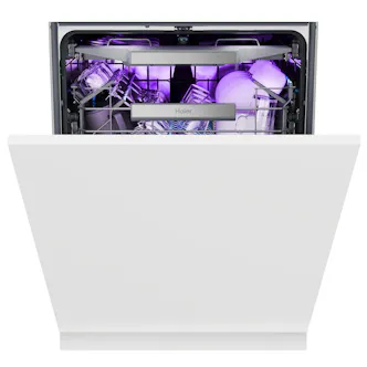 Haier XS4A4M4BB I-Pro Shine Series 6 60cm Fully Integrated Dishwasher 1