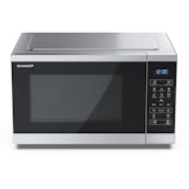 Sharp YC-MS252AU-S Microwave Oven - Silver, 25L 900W