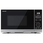 Sharp YC-PS254AU-S Solo Microwave - Silver 25L 900W
