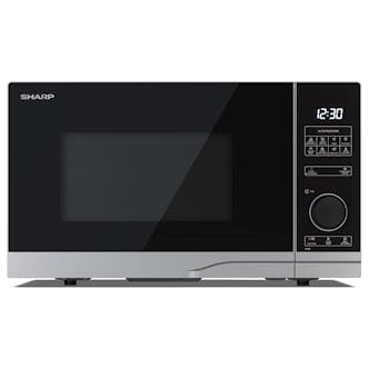 Sharp YC-PS254AU-S Solo Microwave - Silver 25L 900W