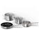 Neff Z9404SE0 4 Piece Induction Pot & Pan Set in Stainless Steel