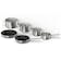 Neff Z9406SE0 6 Piece Induction Pot & Pan Set in Stainless Steel