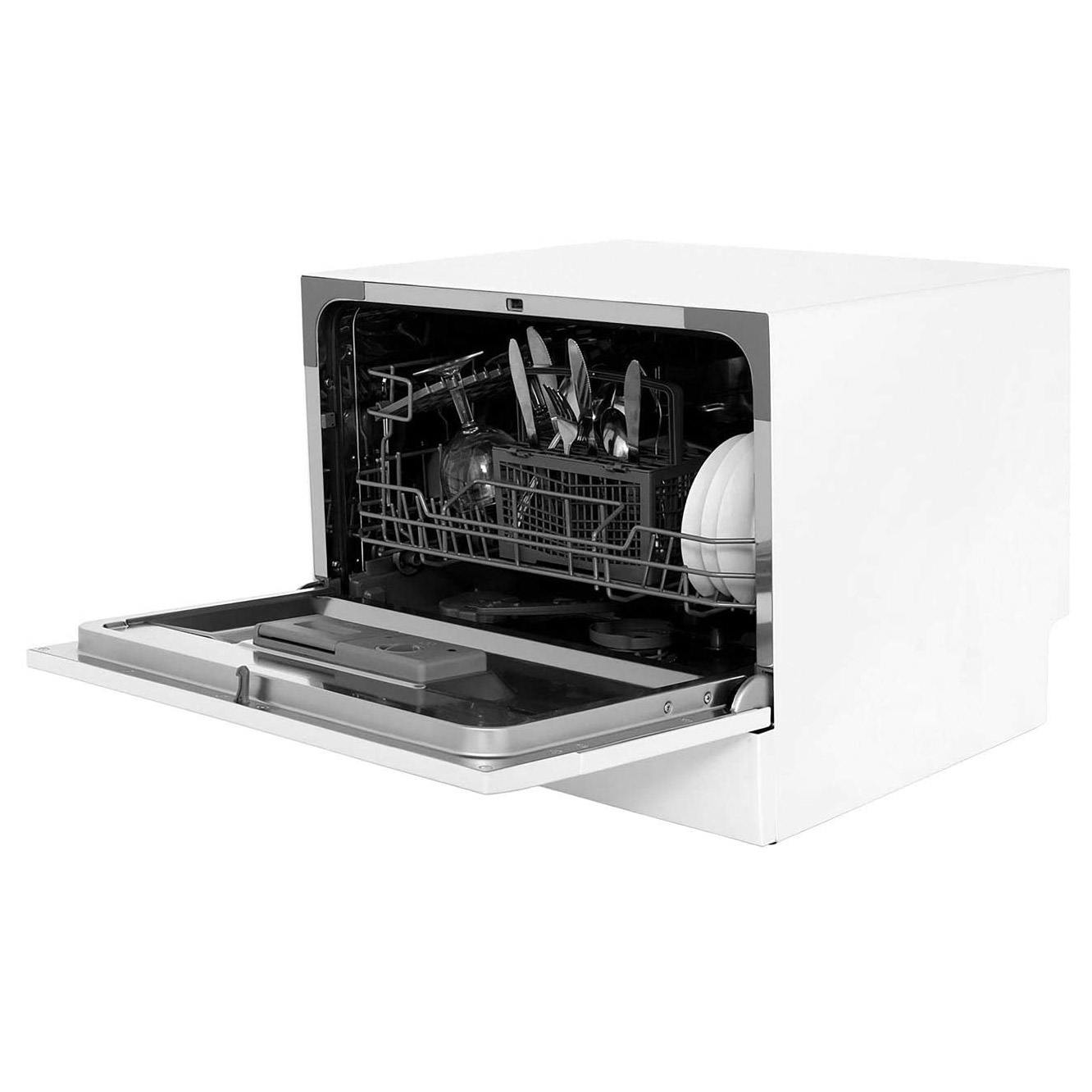 Zanussi ZDM17301WA Table Top Dishwasher in White, 6 Place Settings F Rated