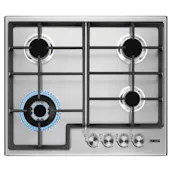 Zanussi ZGH66424XX 60cm Built In Gas Hob in Stainless Steel