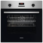 Zanussi ZOHHE2X2 Built-In Electric Single Oven in Stainless Steel 58L